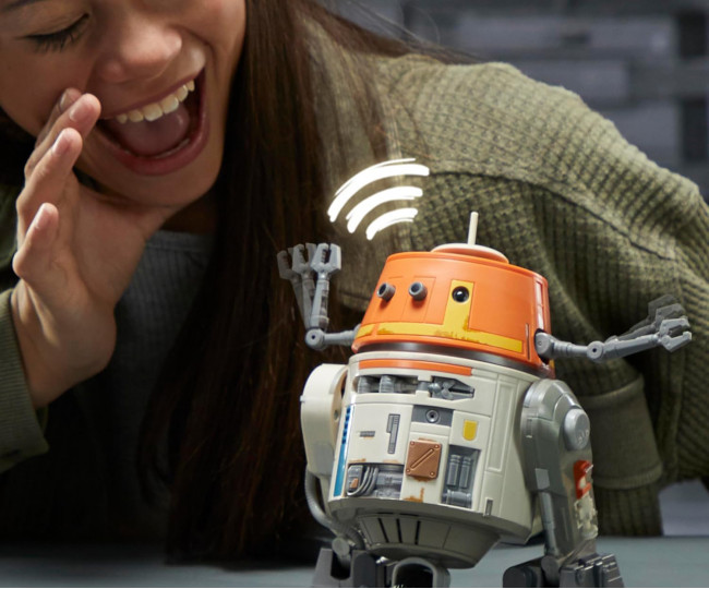 Інтерактивна іграшка Hasbro Chatter Back Chopper Star Wars з звуковими та руховими комбінаціями